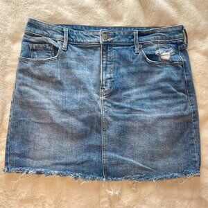 Old Navy Size 14 Denim Jean Skirt